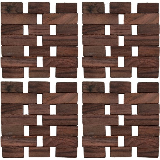 Shop quality Creative Tops Dark Slatted Wood Pack Of 4 Coasters in Kenya from vituzote.com Shop in-store or online and get countrywide delivery!