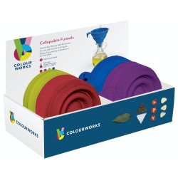 Colourworks  Collapsible Funnels - Assorted colors