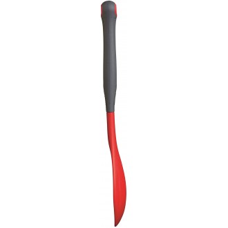 Colourworks Silicone Cooking with Built-in Measuring Spoon, Cherry, 29 cm