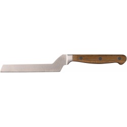 Creative Tops Gourmet Cheese Brie Cheese Knife with Wooden Handle, 25.5 cm (10”) , Brown/Silver