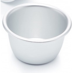Kitchen Craft Anodised Mini Pudding Mould, 7.5cm
