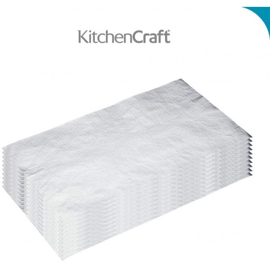 Kitchen Craft Fat Absorbing Grill Pads / Oven Tin Liners, (14" x 8") - Silver - ( Pack of 10), KCFCGRILL10PC Shop quality Kitchen Craft Fat Absorbing Grill Pads / Oven Tin Liners, (14" x 8") - Silver - ( Pack of 10) in Kenya from vituzote.com Shop in-store or online and get countrywide delivery!