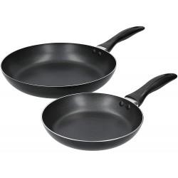 Kitchen Craft Non Stick Induction Frying Pan Set in Gift Box, Aluminium 