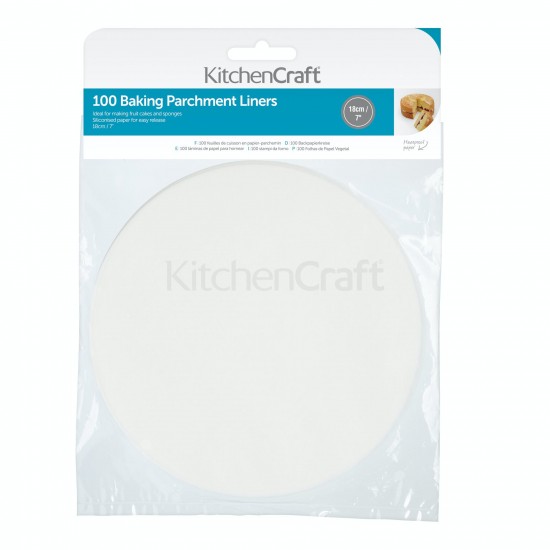 Shop quality Kitchen Craft Round 18cm Greaseproof Siliconised Baking Parchment Papers (Pack of 100) in Kenya from vituzote.com Shop in-store or online and get countrywide delivery!
