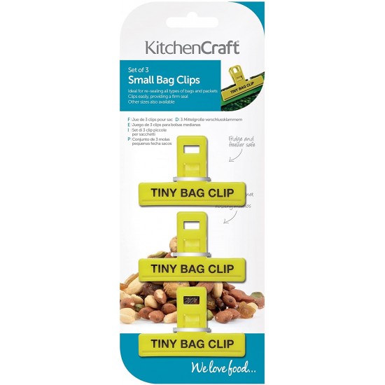 Shop quality Kitchen Craft Set of 3 Small Plastic Bag Clips in Kenya from vituzote.com Shop in-store or online and get countrywide delivery!