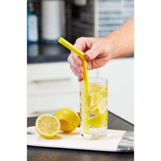 Kitchen Craft Set of Six Silicone Reusable Straws with Cleaning Brush, KCSILSTRAW7PC Shop quality Kitchen Craft Set of Six Silicone Reusable Straws with Cleaning Brush in Kenya from vituzote.com Shop in-store or online and get countrywide delivery!