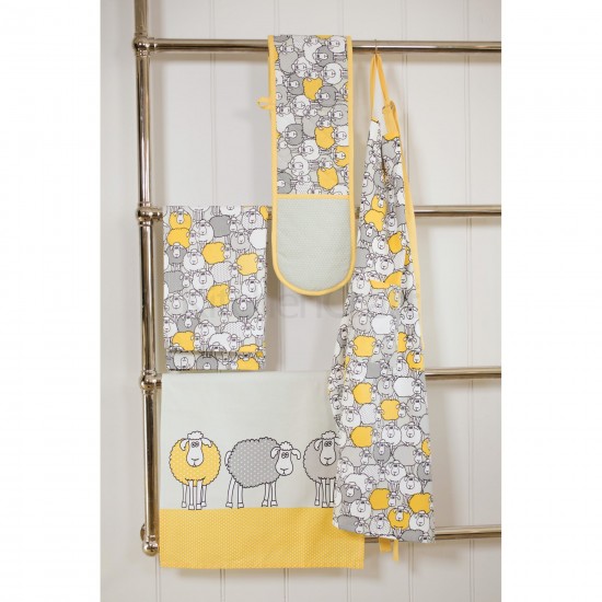 Shop quality Kitchen Craft Yellow Sheep 100 Cotton Apron in Kenya from vituzote.com Shop in-store or online and get countrywide delivery!