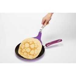 KitchenCraft Colourworks Nylon Headed Turner, Purple, 40.5 cm