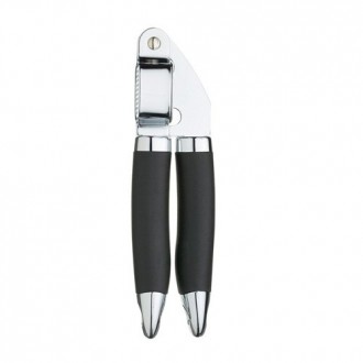 MasterClass Soft Grip Stainless Steel Garlic Press