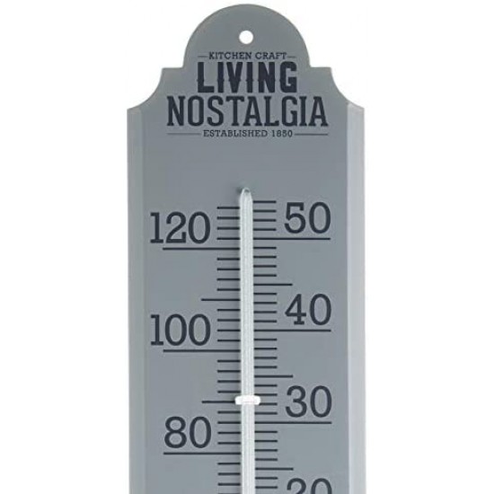 Living Nostalgia 50 cm Outdoor Metal Wall Thermometer, Grey, LNODTH50 Shop quality Living Nostalgia 50 cm Outdoor Metal Wall Thermometer, Grey in Kenya from vituzote.com Shop in-store or online and get countrywide delivery!