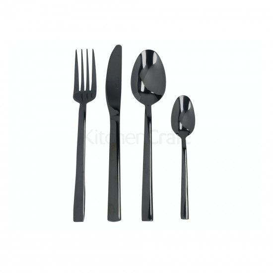 Shop quality Mikasa Diseno Luxurious Black Cutlery Set, 16 Pieces in Kenya from vituzote.com Shop in-store or online and get countrywide delivery!