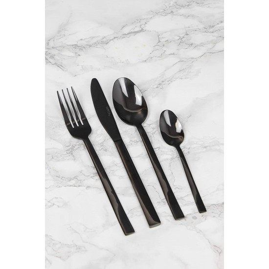 Shop quality Mikasa Diseno Luxurious Black Cutlery Set, 16 Pieces in Kenya from vituzote.com Shop in-store or online and get countrywide delivery!