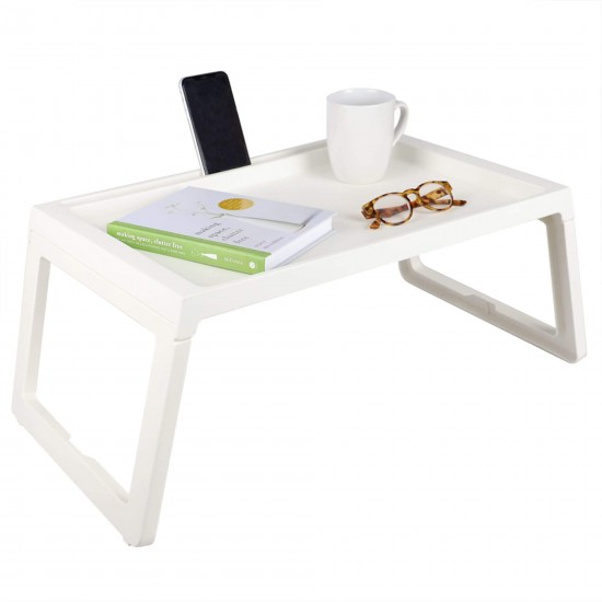 Shop quality Home Basics Recessed Top Plastic Bed Tray with Phone & Pen Holder, White in Kenya from vituzote.com Shop in-store or online and get countrywide delivery!