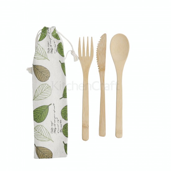 Shop quality Natural Elements Reusable Bamboo Cutlery Set in Fabric Pouch in Kenya from vituzote.com Shop in-store or online and get countrywide delivery!