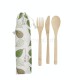 Shop quality Natural Elements Reusable Bamboo Cutlery Set in Fabric Pouch in Kenya from vituzote.com Shop in-store or online and get countrywide delivery!