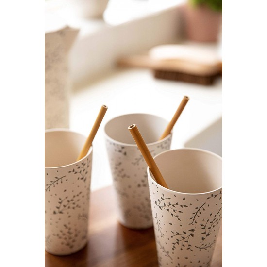 Shop quality Natural Elements Reusable Straws, 10 Piece Bamboo Straw Set with Cleaning Brush, 19cm in Kenya from vituzote.com Shop in-store or online and get countrywide delivery!