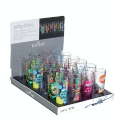 BarCraft Party Tall Shot Glasses, 60ml