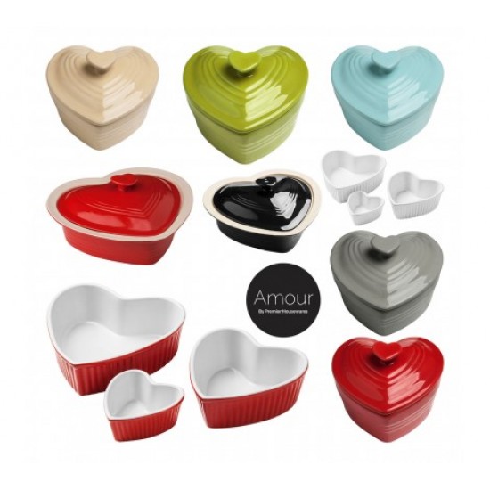 Shop quality Premier Amour Set Of 3 Heart Shape Dishes in Kenya from vituzote.com Shop in-store or online and get countrywide delivery!