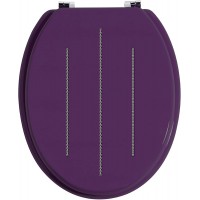 Premier Bling Diamante Toilet Seat - Purple 