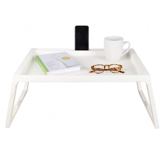 Shop quality Home Basics Recessed Top Plastic Bed Tray with Phone & Pen Holder, White in Kenya from vituzote.com Shop in-store or online and get countrywide delivery!