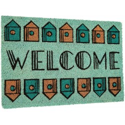 Premier Welcome Home Light Green Non-slip Doormat