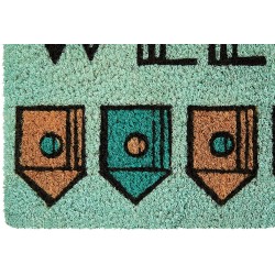 Premier Welcome Home Light Green Non-slip Doormat