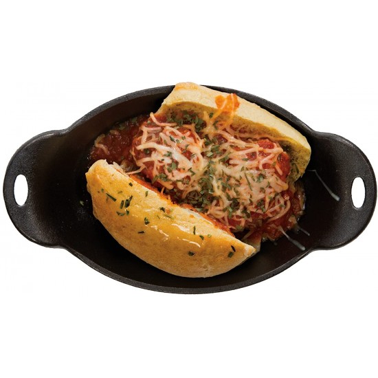 Lodge Cast Iron Mini Oval Server, 9 oz.