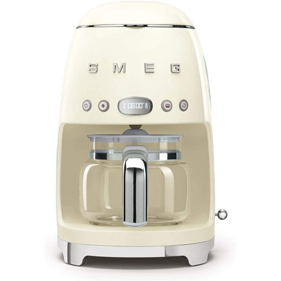 Shop quality SMEG  50 S Retro Style Drip Filter Coffee Machine, 10 Cup Capacity 1.4 L Tank, Cream in Kenya from vituzote.com Shop in-store or online and get countrywide delivery!