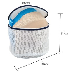 Sunbeam Bra Delicate Wash Laundry Bag, White