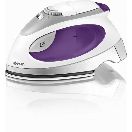 Shop quality Swan Compact Fast Heat up Steam Travel Iron with Pouch and Beaker, Variable Temperature Control, 900W, Purple in Kenya from vituzote.com Shop in-store or online and get countrywide delivery!