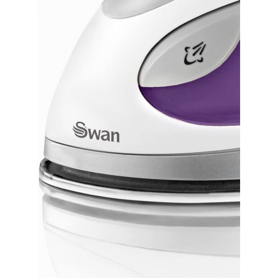 Shop quality Swan Compact Fast Heat up Steam Travel Iron with Pouch and Beaker, Variable Temperature Control, 900W, Purple in Kenya from vituzote.com Shop in-store or online and get countrywide delivery!