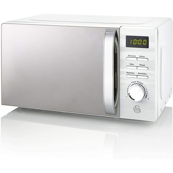 Swan White Symphony Digital Microwave, 20 Litre Capacity, 700 Watts, SM22038WN Shop quality Swan White Symphony Digital Microwave, 20 Litre Capacity, 700 Watts in Kenya from vituzote.com Shop in-store or online and get countrywide delivery!