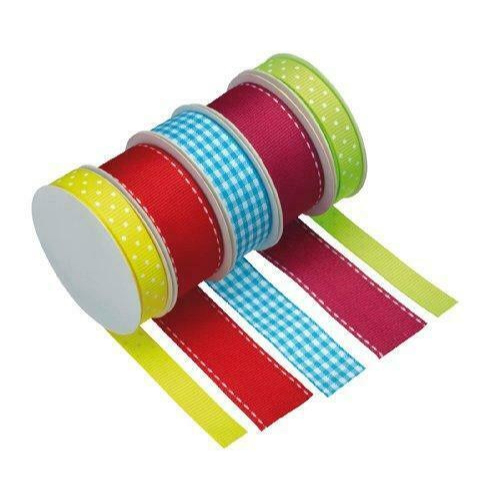 Bakeware : Sweetly Does It Pack of 5 Assorted Bright Ribbons ...