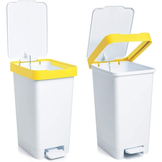 Shop quality Tatay Pedal Dustbin Yellow, 25 litres in Kenya from vituzote.com Shop in-store or online and get countrywide delivery!