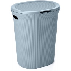 Tatay Laundry Basket with lid, Misty Blue