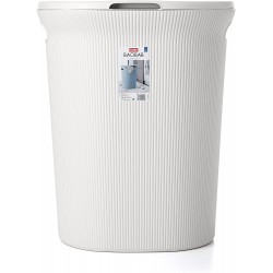 Tatay Laundry Basket with Lid , White