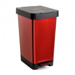 Tatay Pedal Dustbin Smart Red, 25 litres