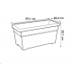 Shop quality Elho Algarve Terrace Long Flower Pot, 60cm -Terra in Kenya from vituzote.com Shop in-store or get countrywide delivery!