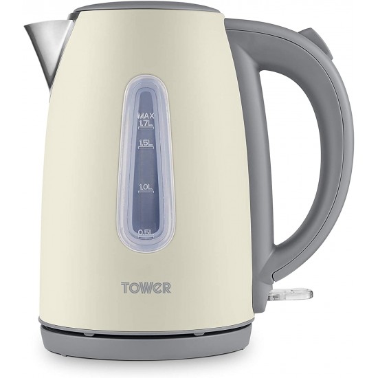 Shop quality Tower Electric Jug Kettle, Infinity Stone Collection, 1.7 L Capacity with Stainless Steel Body, Boil Dry Protection, 3KW, Pebble in Kenya from vituzote.com Shop in-store or online and get countrywide delivery!