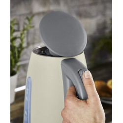 Tower Electric Jug Kettle, Infinity Stone Collection, 1.7 L Capacity with Stainless Steel Body, Boil Dry Protection, 3KW, Pebble