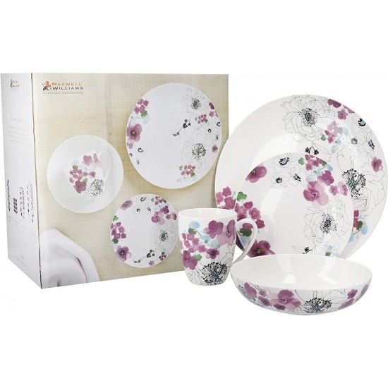 Maxwell & Williams Viola Coupe Dinner Set 16 Piece Gift Boxed, FX0311 Shop quality Maxwell & Williams Viola Coupe Dinner Set 16 Piece Gift Boxed in Kenya from vituzote.com Shop in-store or online and get countrywide delivery!