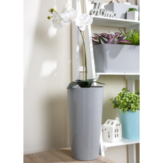 Wham Studio 18cm Tall Round Planter Cover Cool Grey, 27300CG Shop quality Wham Studio 18cm Tall Round Planter Cover Cool Grey in Kenya from vituzote.com Shop in-store or get countrywide delivery!