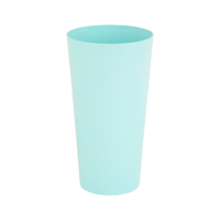 Wham Studio 18cm Tall Round Planter Cover Duck Egg Blue