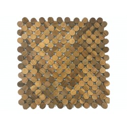 Creative Tops Naturals Pack Of 2 Circle Wood Placemats