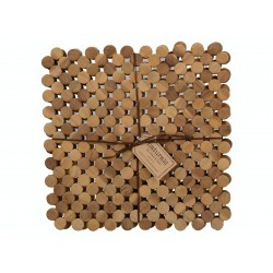 Creative Tops Naturals Pack Of 2 Circle Wood Placemats