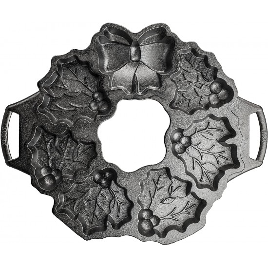 Shop quality Lodge Cast Iron Holiday Wreath Baking Pan, 14.69 inch in Kenya from vituzote.com Shop in-store or online and get countrywide delivery!
