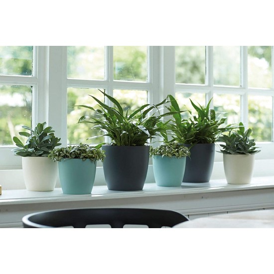 Shop quality Elho Brussels Round Indoor Flowerpot - Mint, 14cm in Kenya from vituzote.com Shop in-store or online and get countrywide delivery!