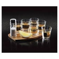 BarCraft Tequila Shot Glass Gift Set, 8 Pieces