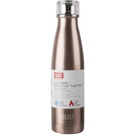 Shop quality Built Perfect Seal Double Wall Stainless Steel Water Bottle, 17-Ounce, Rose Gold in Kenya from vituzote.com Shop in-store or online and get countrywide delivery!