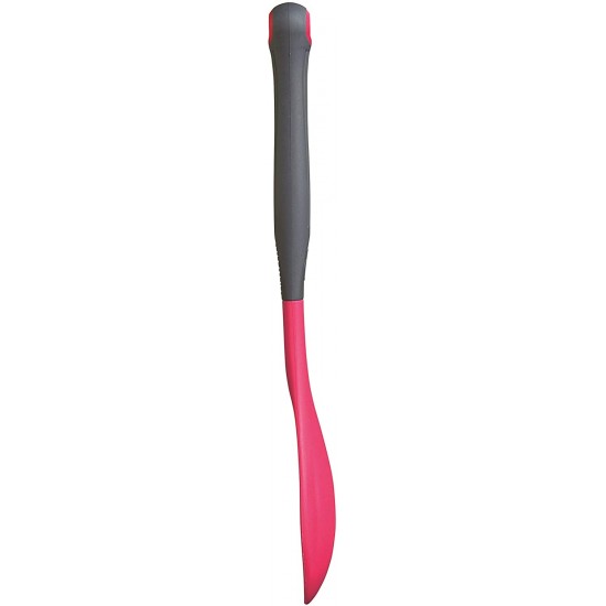 Raspberry Colourworks CWBRSPOONPNK Silicone Spoon for Cooking with Built-in Measure 
